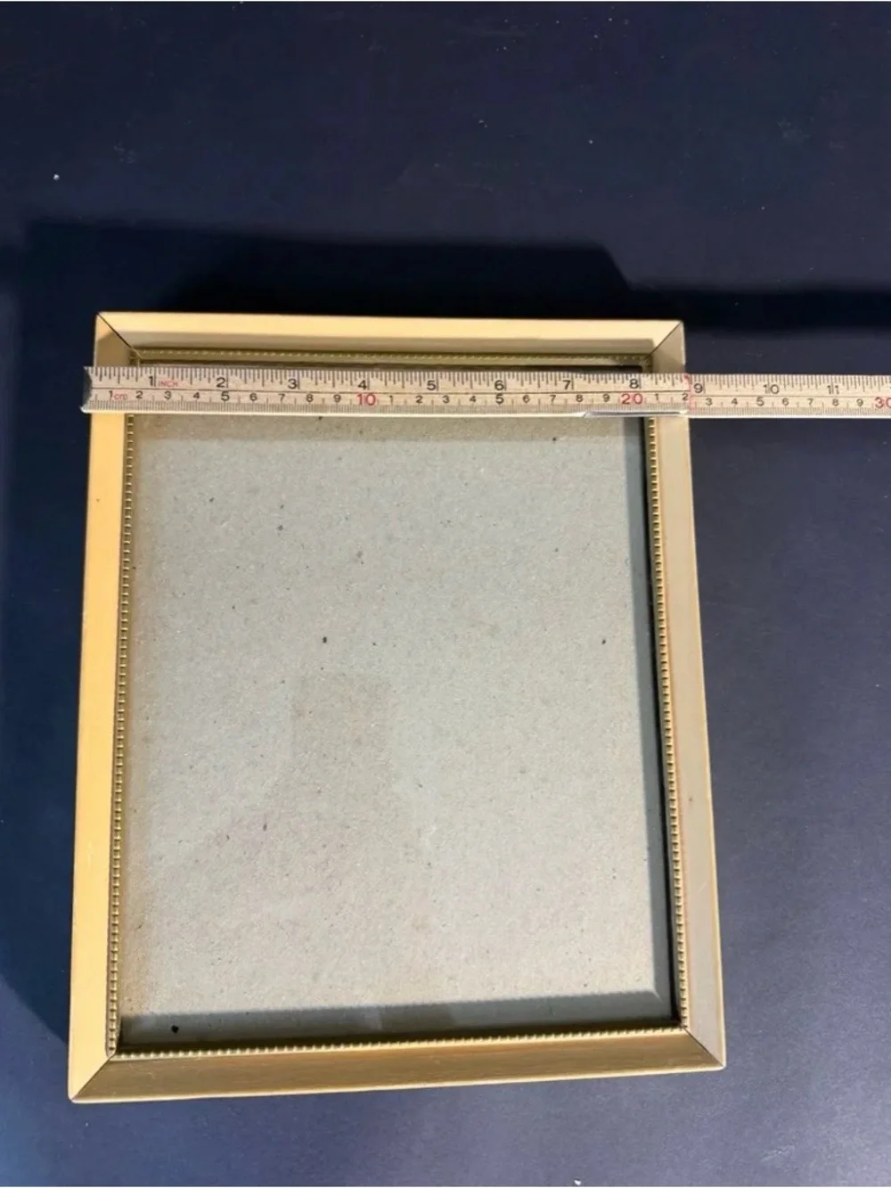 Classic Yellow Picture Frame with Beaded Inner Trim